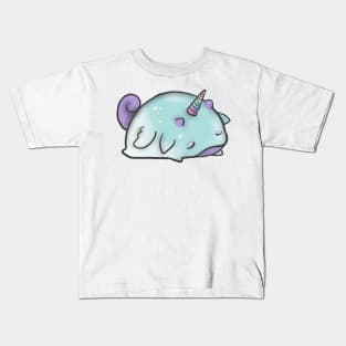 Cute Unicorn Dragon Kids T-Shirt